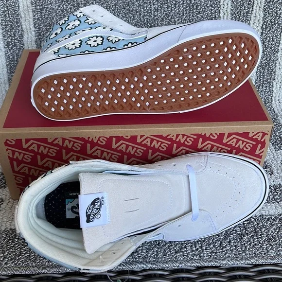 Vans Comfycush Sk8-Hi Mixed Cozy Marshmallow Pastel MENS - Picture 4 of 16